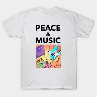 Peace And Music T-Shirt